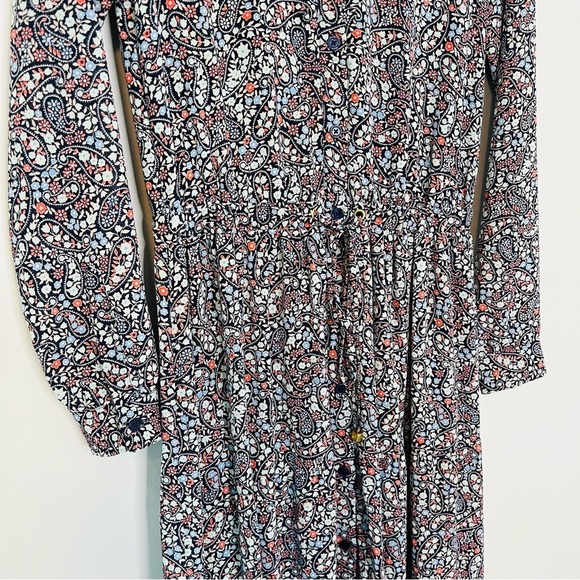 MICHAEL Michael Kors Long Sleeve Paisley Print Maxi Dress. Size 0. - Picture 5 of 16